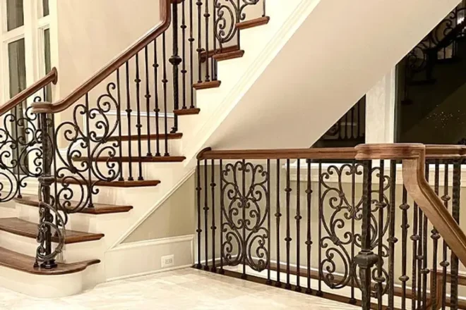 Stair Railing Installation