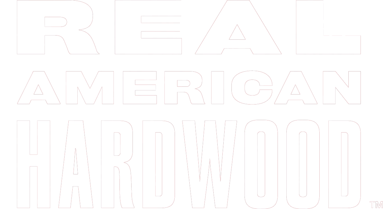 Real American Hardwood Badge