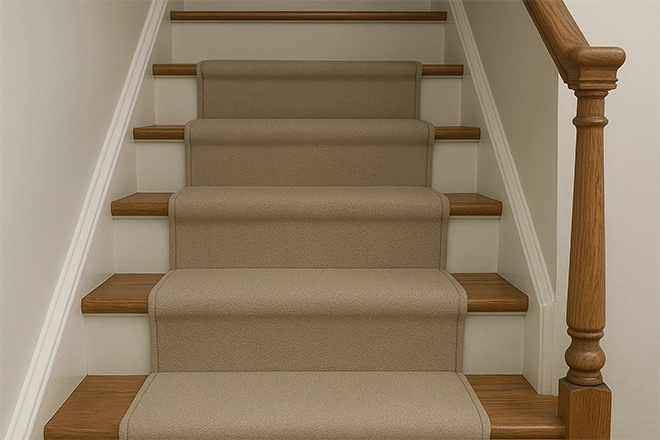 ChatGPT Image of Hollywood style stair runners