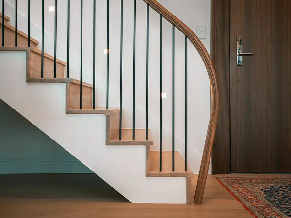 Stair Railing Installation 7